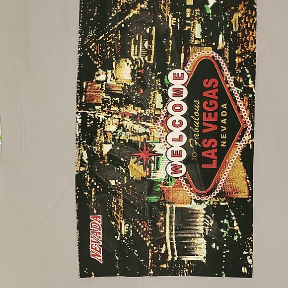 Vintage.  Made in USA. Cheetah. Las Vegas. Tee-shirt size Medium. - Picture 2 of 14